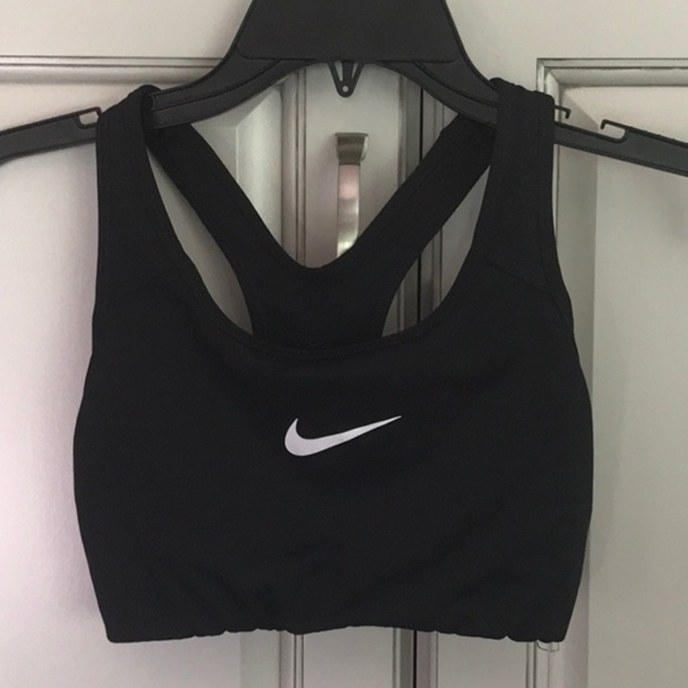Black nike pro dri fit sports bra xs